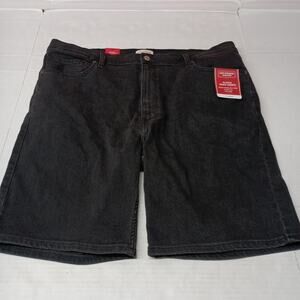 Levi Strauss Signature Denim Shorts Men's 40 Black Flex